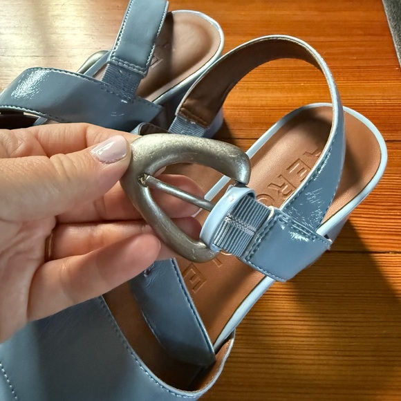 Aerosoles Chamber in Dusty Blue Patent - Picture 10 of 12